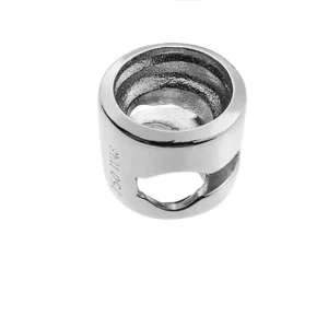 Anhänger Solitär Rohling Zargenfassung Weissgold 750 für 0.25 ct.