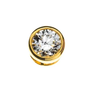 Anhänger Solitär Gelbgold 750 0.20ct.