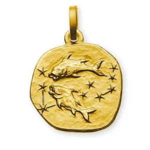 Anhänger Sternzeichen Fische Gelbgold 750