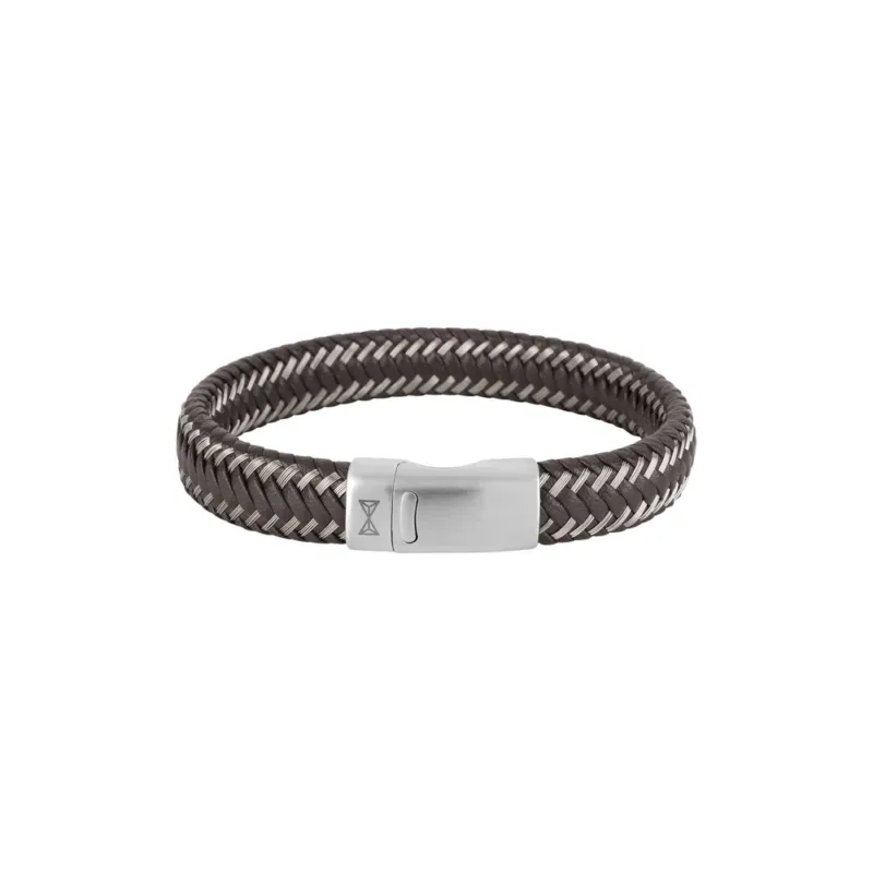 AZE Jewellery Herren-Armband Iron John Braun