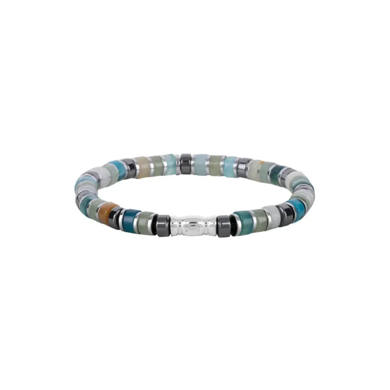 AZE Jewellery Herren Armband Mount Kasa Bicolor Edelstein