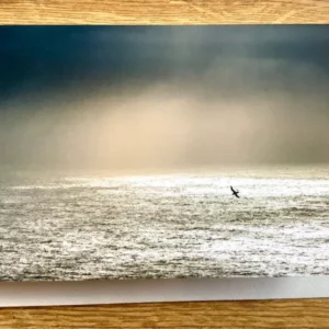 Briefkarte Lichtstimmung überm Meer (art+nature)