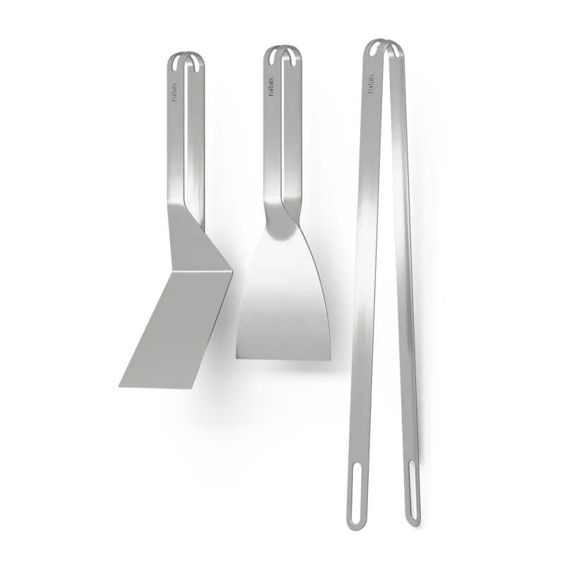 Grillbesteckset – Dreiteilig, Edelstahl, Langlebig | höfats