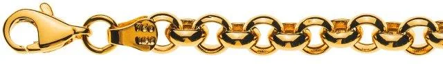Armband Erbs Gelbgold 375 halbmassiv 5.0mm 19cm