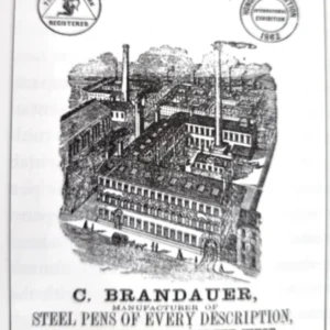brandauer stahlfedern schreibfedern