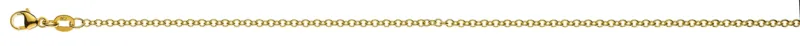 Collier Rundanker Gelbgold 750 ca. 2.0mm Light Version