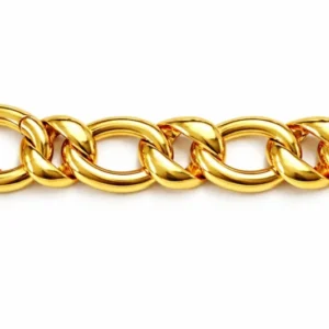 Collier Figaro 1&1 Gelbgold 750 poliert 12.0mm