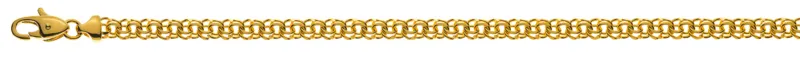 Collier Garibaldi Gelbgold 750 ca. 4.5mm