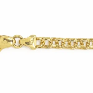 Collier Garibaldi Gelbgold 750 5.0mm 45cm