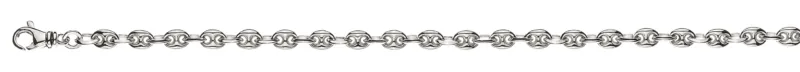 Armband Schiffsanker Weissgold 750 ca. 4.5 mm