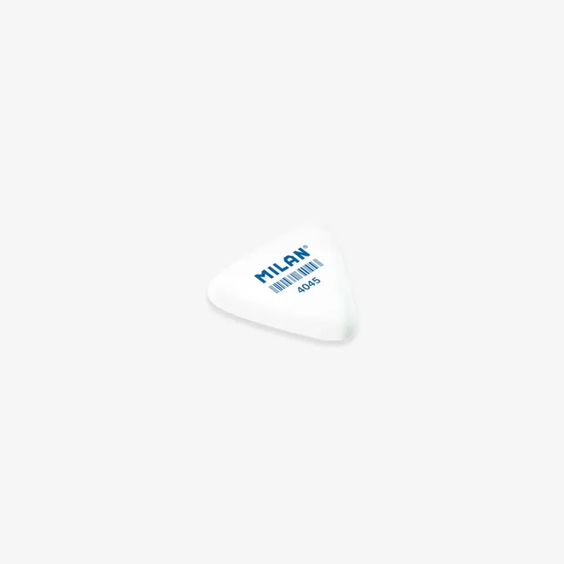 TRIANGULAR RUBBER ERASER 4045 // WHITE