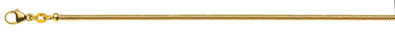 Collier Schlangenkette rund Gelbgold 750 ca. 2.4mm