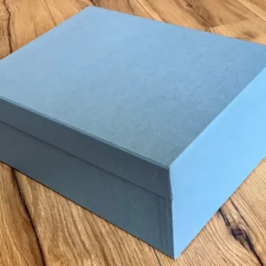 Schachtel Kartonage Denim gerippt Rössler°