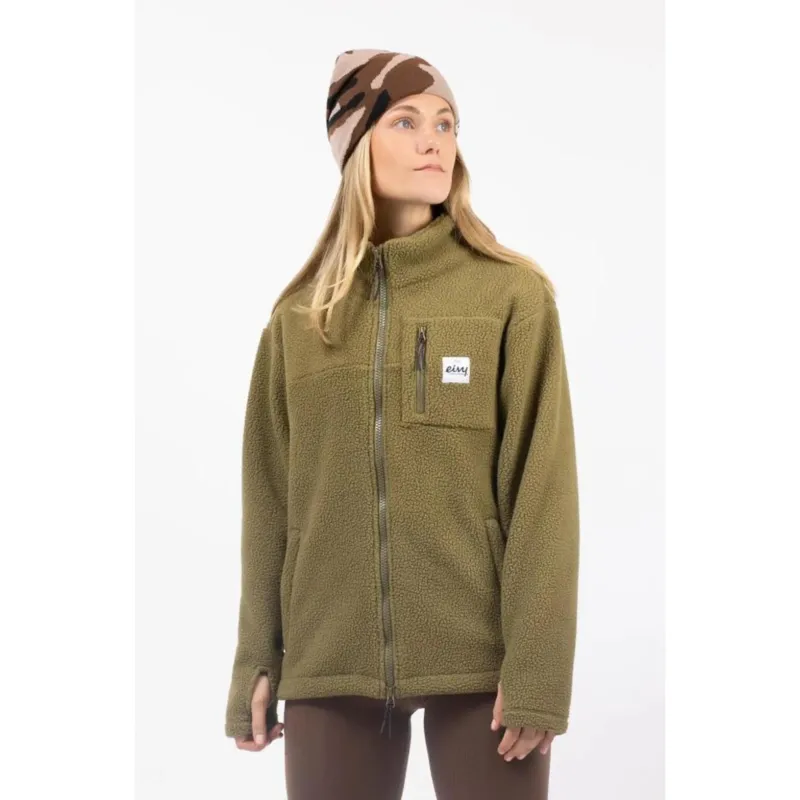 Eivy VERSA SHERPA JACKET Fleecejacke Damen Jacke Olive-Nitrobags-Shop