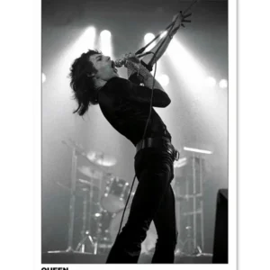 Queen Poster Freddie Mercury Rainbow Theatre London, 1974 - 61x91,5 cm