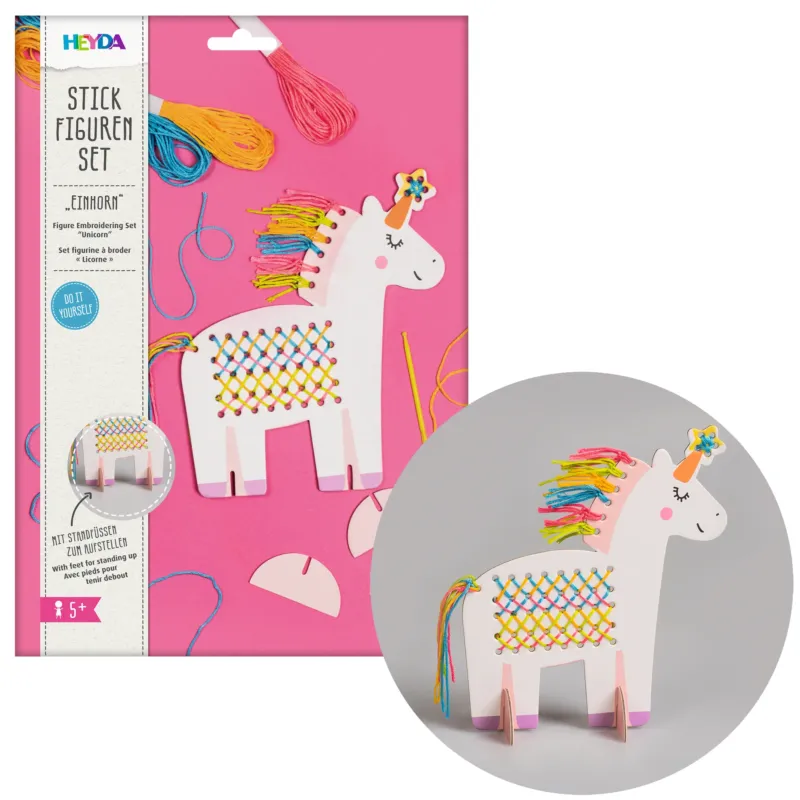 HEYDA-Stick-Figuren-Set-Einhorn-ab-5-Jahren-204870773-lafueliki
