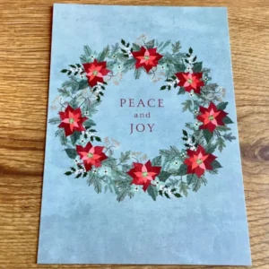 Postkarte „Peace and Joy“ B6 (Winter)