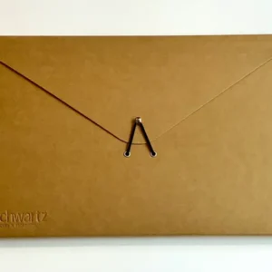 Sammelmappe A4+ Schwartz Recycled kraft