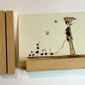 Kartenständer Buchenholz (Bow&Hummingbird)° - Polly Paper - Umweltfreundliche Schreibwaren