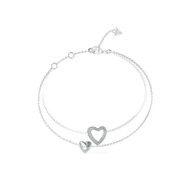 GUESS Damen Armband BELOVED Edelstahl