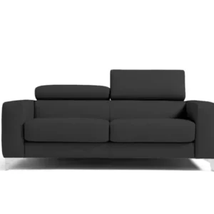 Leder 2-Sitzer Schlafsofa SAMBESI – Polyurethan-Schaum
