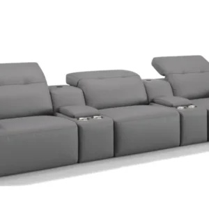 Leder SORANO 3-Sitzer Kino Sofa