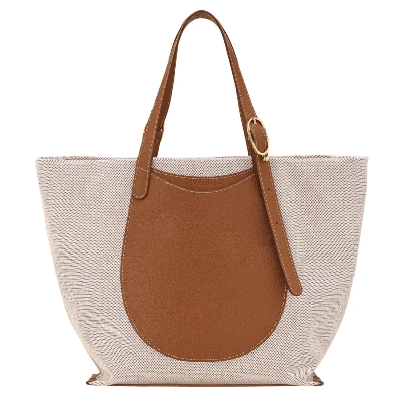 Le Foulonné Toile Schultertasche XL