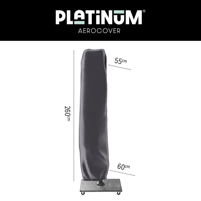Platinum Schwimmende Sonnenschirm Schutzhüllen H260x55/60cm