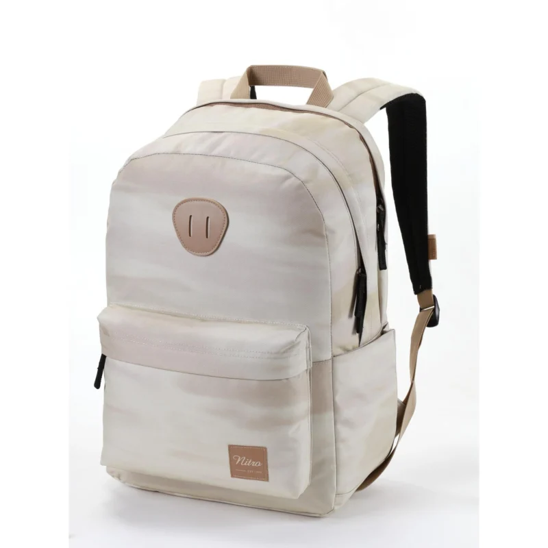 Nitro Urban Plus 28L Rucksack mit 15 Zoll Laptopfach Farbe Dune-Nitrobags-Shop
