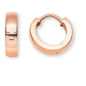 Creolen Rotgold 750 U-Profil