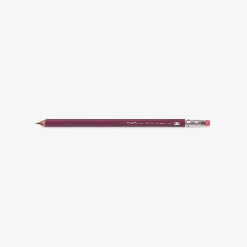 OHTO MECHANICAL PENCIL 0.5 MM // BURGUNDY