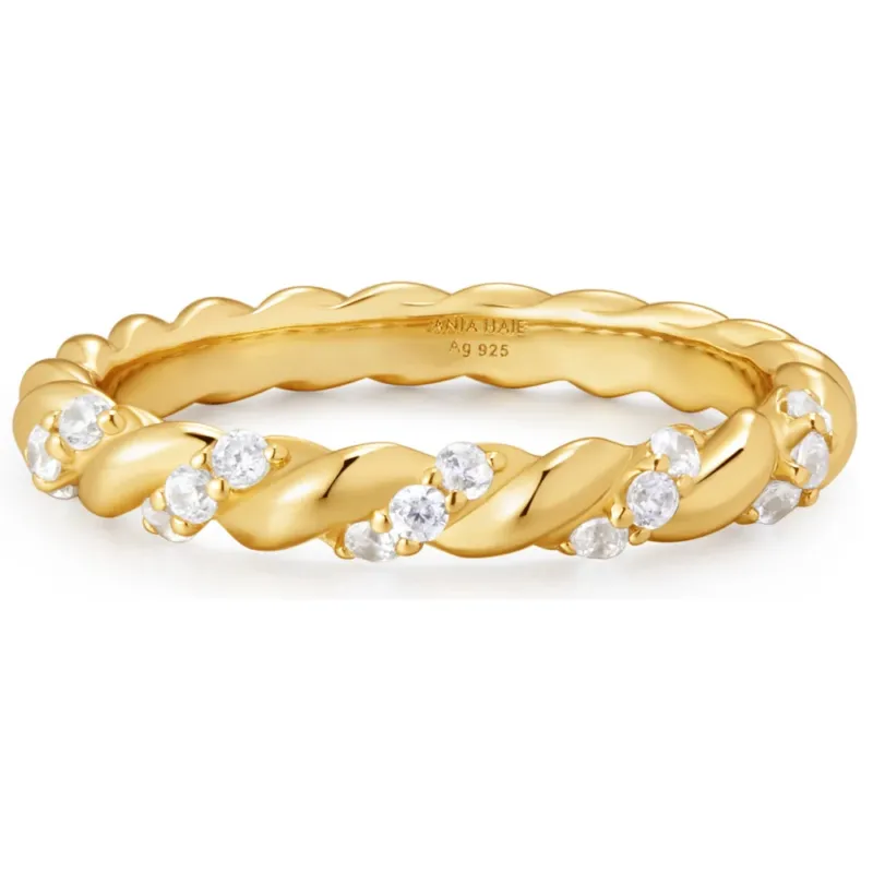 Ania Haie Ring Luna Gaze Gold