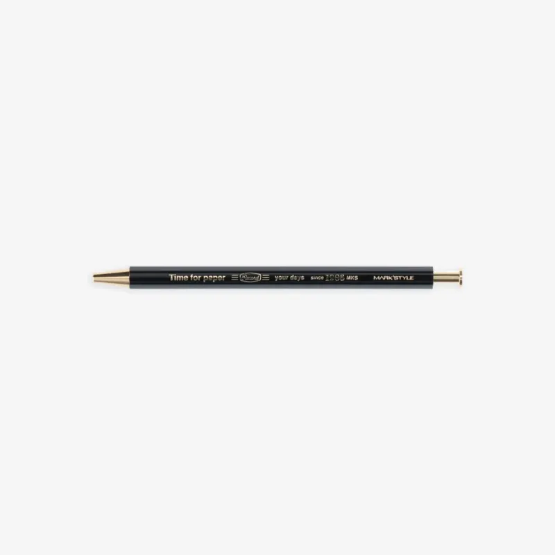 TIME FOR PAPER PENCIL BALL GEL PEN 0.5mm // BLACK