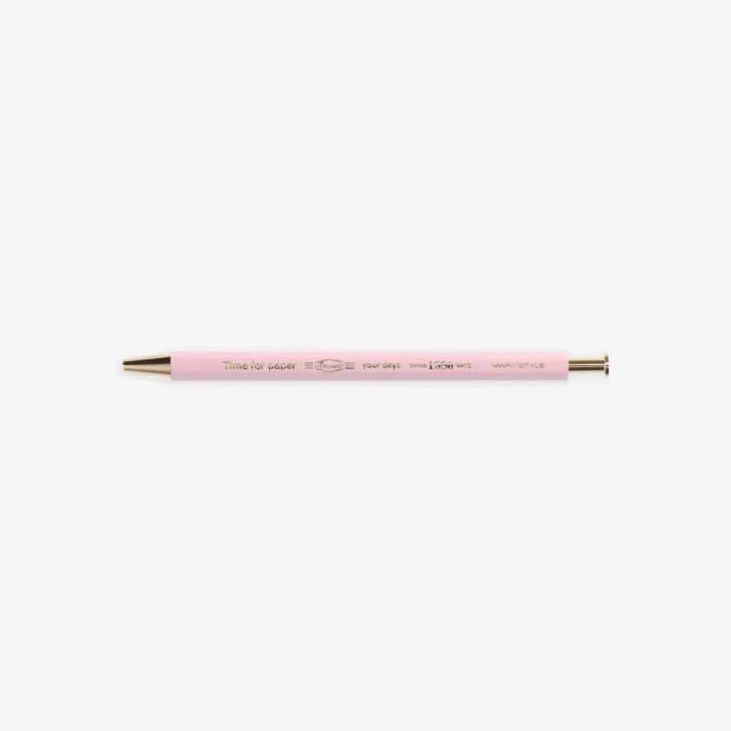 TIME FOR PAPER PENCIL BALL GEL PEN 0.5mm // PINK