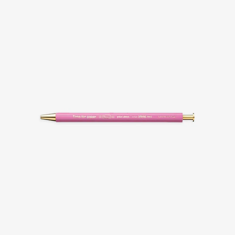 TIME FOR PAPER PENCIL BALL GEL PEN 0.5mm // CHERRY PINK