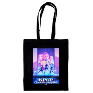 K-Pop Demon Hunters Canvas Tasche Huntrix Key Art