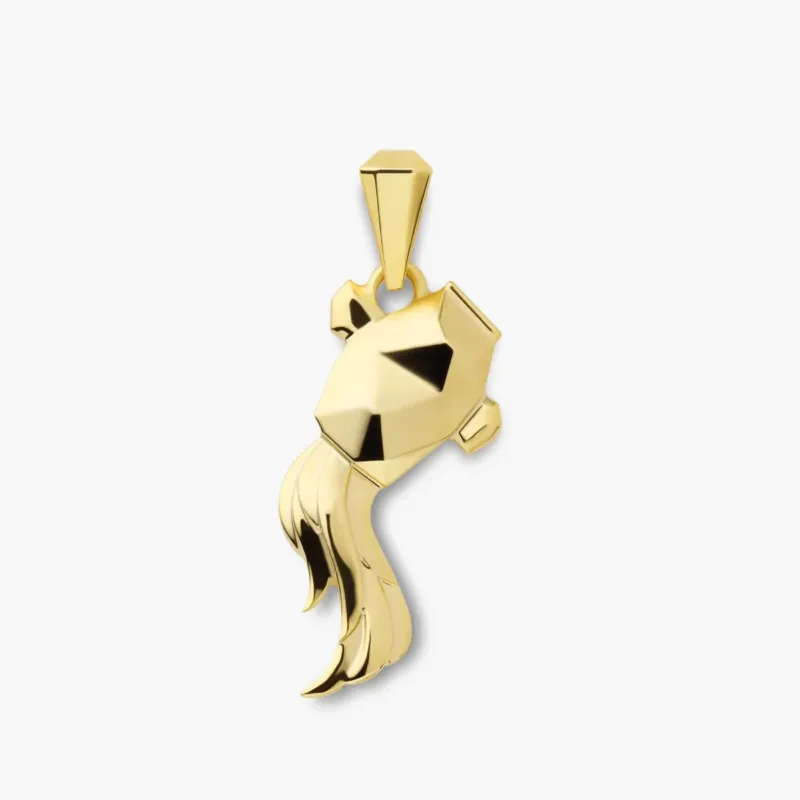 Anhänger Sternzeichen Wassermann Gelbgold 585 Gold - 58-00240