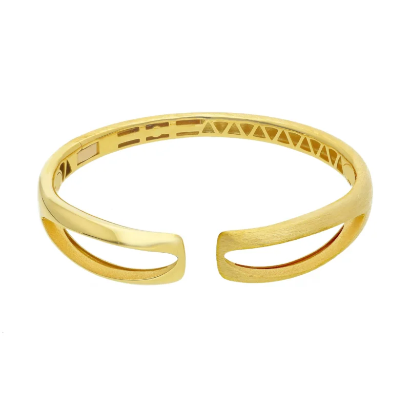 Armreif aus 18 Karat Gold Ø 60 mm Gelbgold - 291192