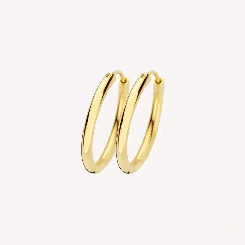 Blush Creolen aus 585er Gelbgold Ø 20 mm - 7407YGO