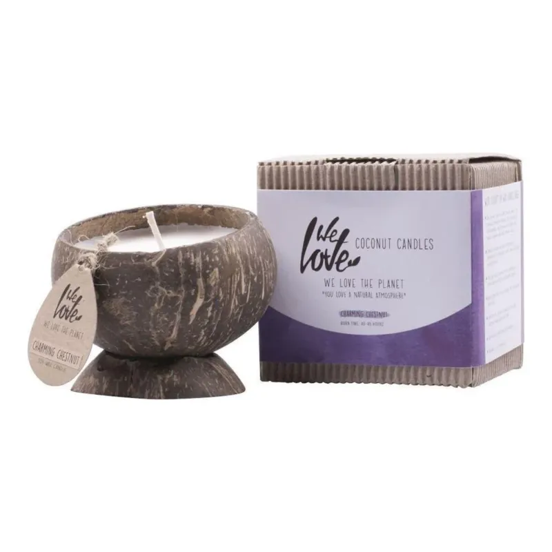 Coconut Candle Charming Chestnut von We Love The Planet - Esszett Luxury | Stilvolles Wohnen mit Charakter