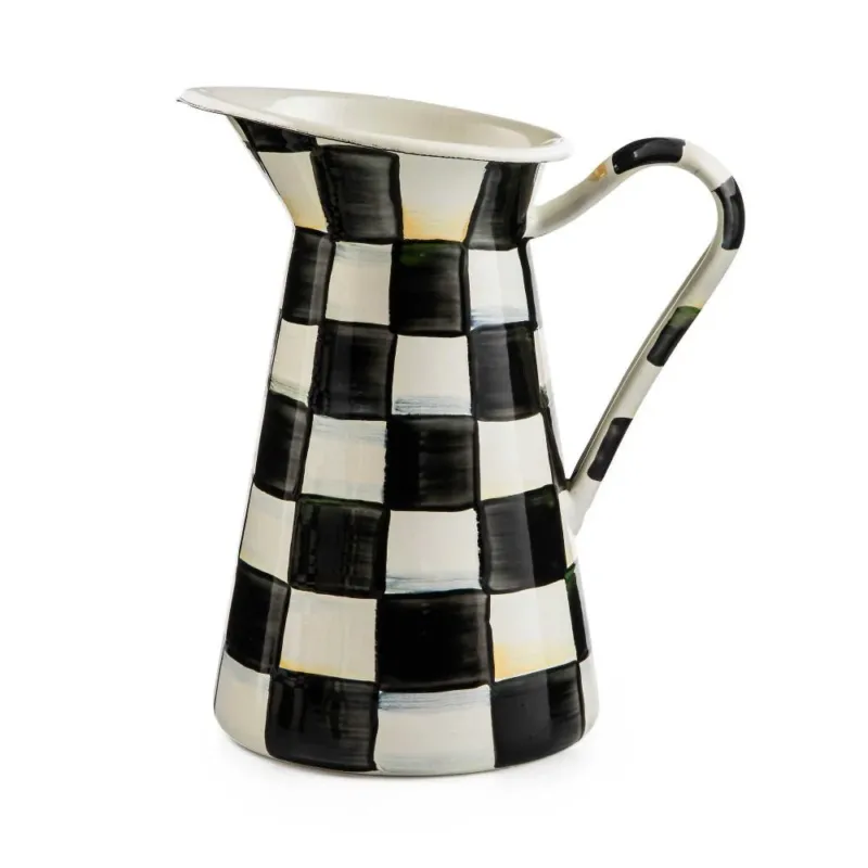 Courtly Check Enamel Practical Pitcher - Medium - |VESIMI Design|