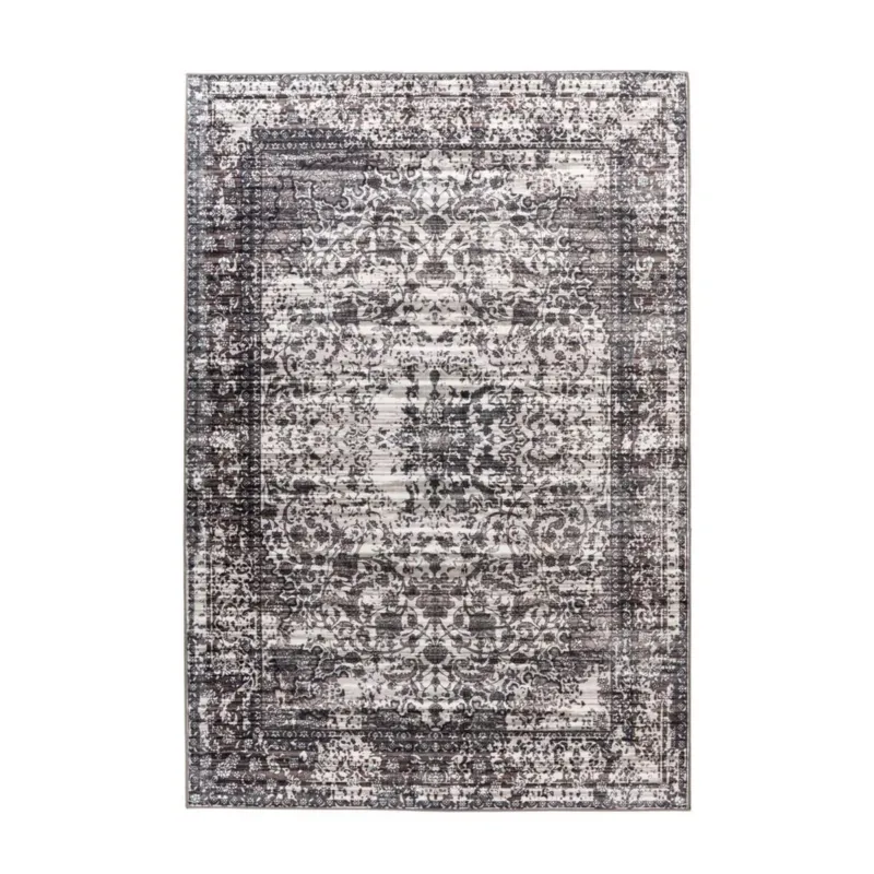 Teppich – Vintage Muster, Verblasster Effekt, Ornamentales Design, 120 x 170 cm - Saphira 500 | Kayoom