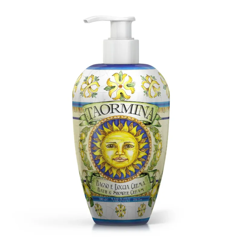 Delicate Bath and Shower Gel TAORMINA 700 ML - |VESIMI Design| Luxury and Rustic bathrooms online