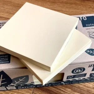Haftnotizen 75x75mm gelb 12 Blöcke - Polly Paper - Umweltfreundliche Schreibwaren