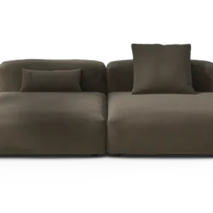 vetsak | Sofa Set 01 Large - Breeze - Brown | Modular Sofa | 3.5 Seater