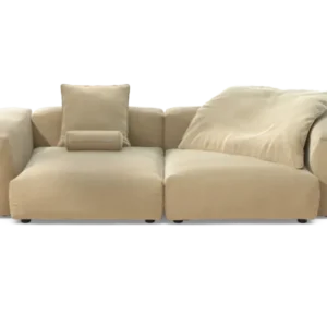 vetsak | Sofa Set 02 Large - Suave - Creme | Modular Sofa | 3.5 Seater | Big Sofa
