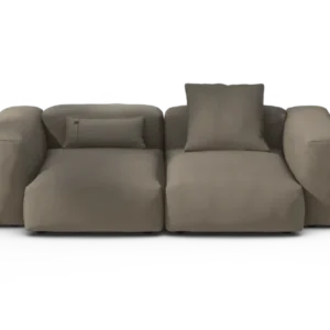vetsak | Sofa Set 02 Medium - Terrain - Driftwood | Modular Sofa | 2.5 Seater | Big Sofa