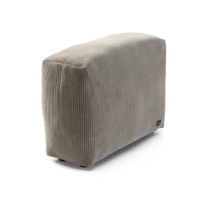 vetsak | Sofa Side Medium - Cord Velour - Platinum