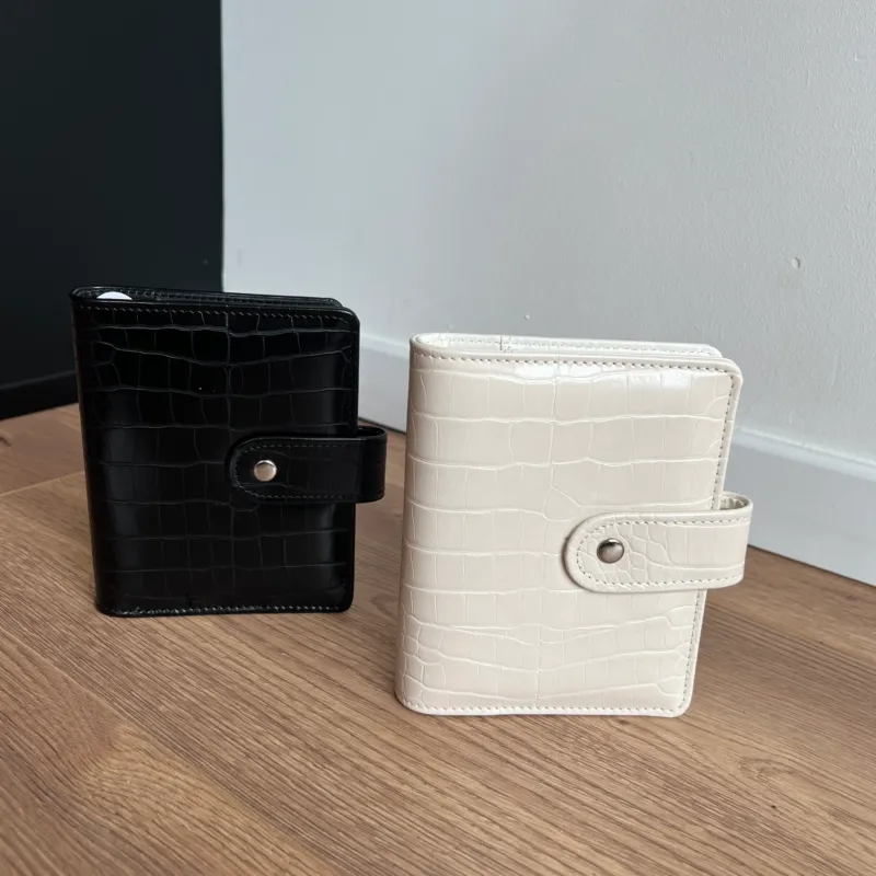 Basic Budget Binder A7 mit 5 Umschlägen - Design: Croco