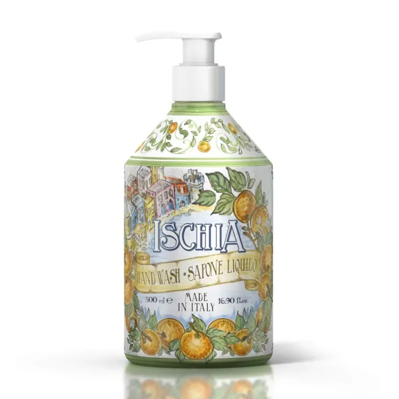 ISCHIA Liquid Hand Soap by Rudy Profumi 500 ml - |VESIMI Design| Luxury and Rustic bathrooms online